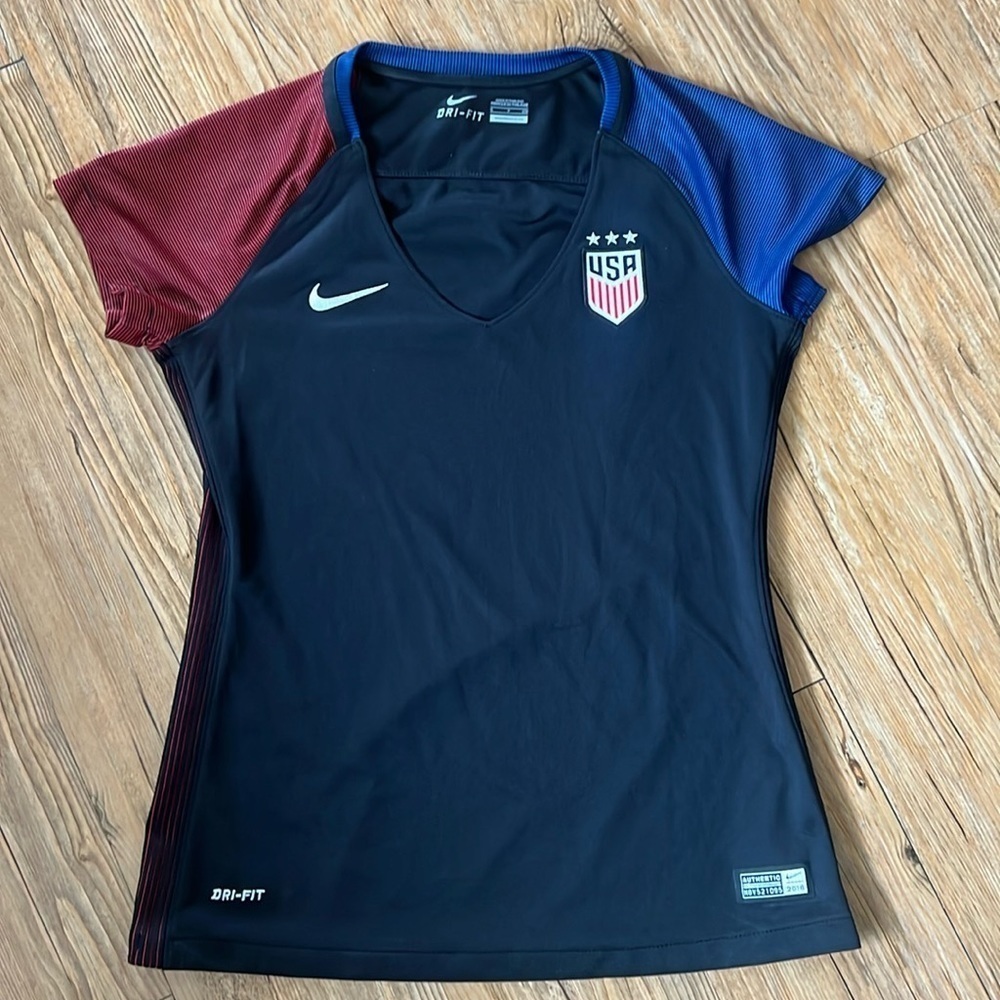 Nike 2016 Team USA Womens Olympics Soccer Away Jersey